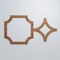 Ekena Millwork Large Anderson Decorative Fretwork Wood Wall Panels, Walnut, 42 3/8"W x 23 3/8"H x 3/8"T WALW24X24X0375ANDWA - alternate 2